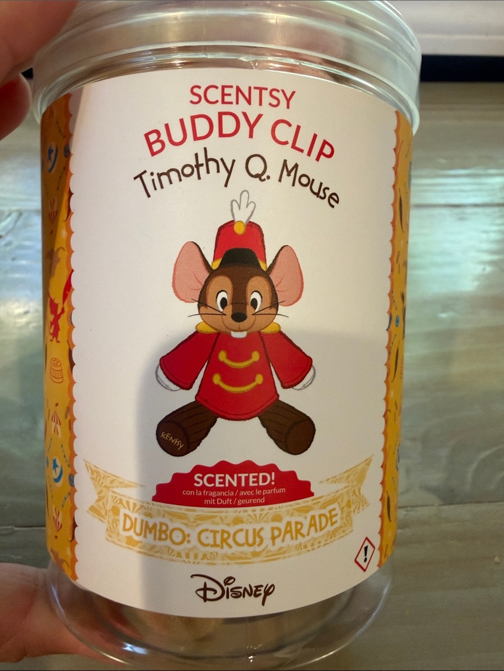 Scentsy Disney Buddy Clip Timothy Q. Mouse